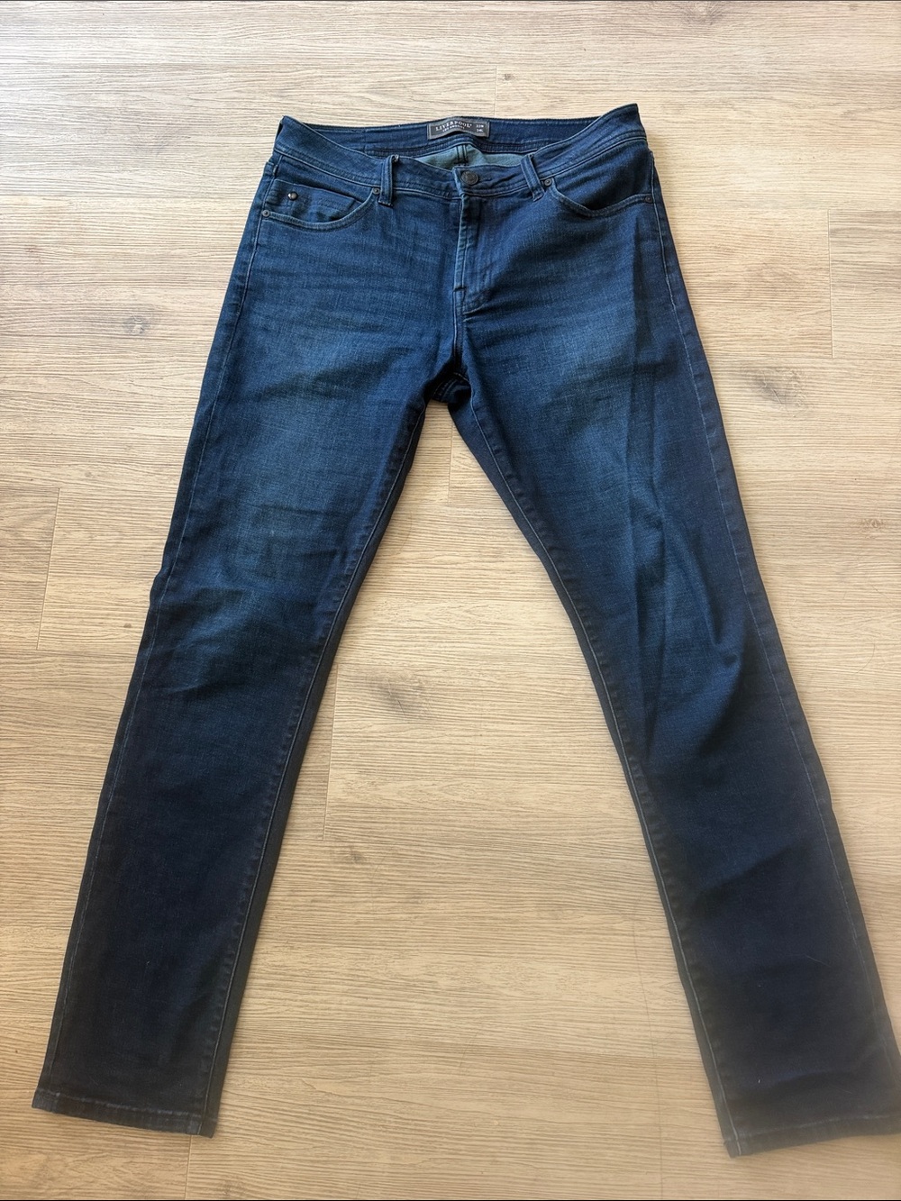 Liverpool Men’s Skinny Jeans in Dark Blue